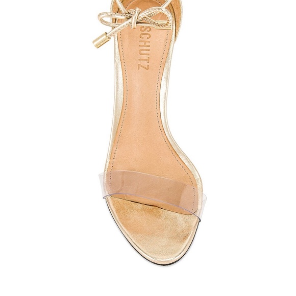 SCHUTZ gold heels - Picture 2 of 5